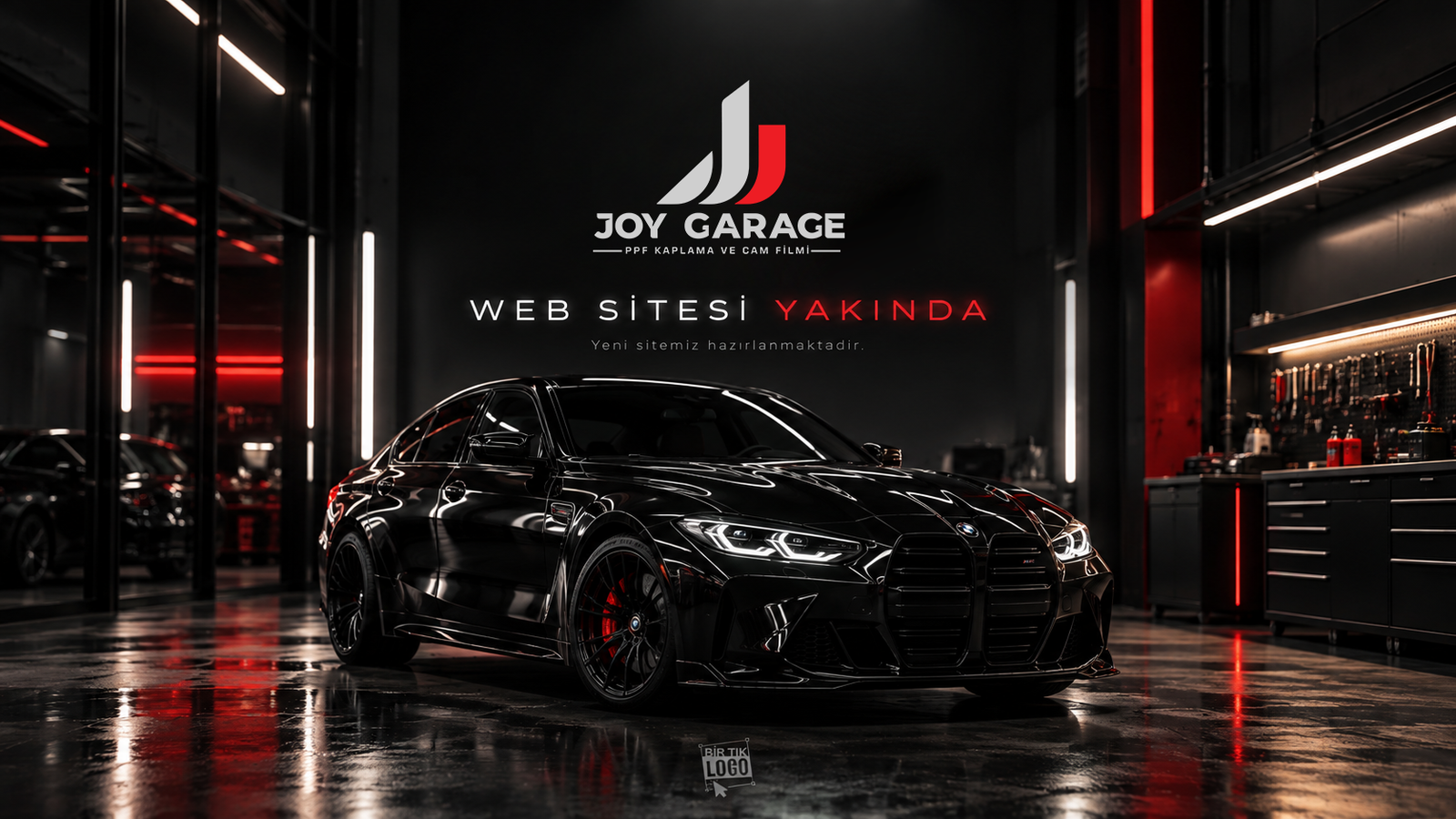 Joy Garage web sitesi yapım aşamasında